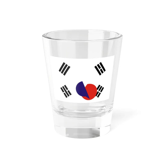 Flag of South Korea 1948-1949 (Korea) Shot Glass 1.5oz 1.5oz - Go Mug Yourself