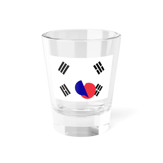 Flag of South Korea 1984-1997 (Korea) Shot Glass 1.5oz 1.5oz - Go Mug Yourself