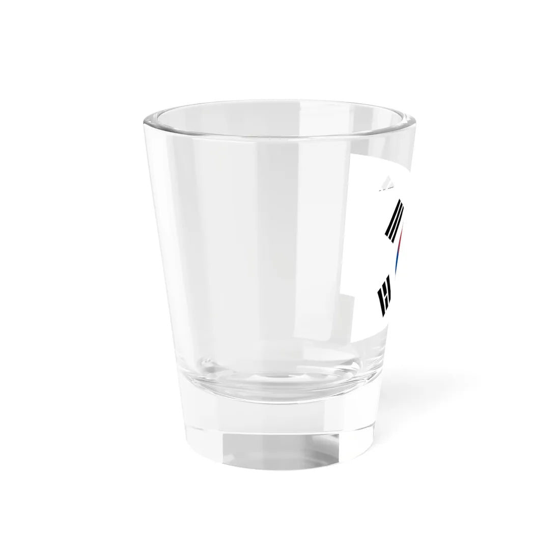 Flag of South Korea as Paths (Korea) Shot Glass 1.5oz - Go Mug Yourself