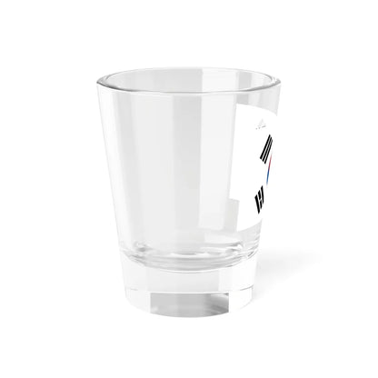 Flag of South Korea as Paths (Korea) Shot Glass 1.5oz - Go Mug Yourself
