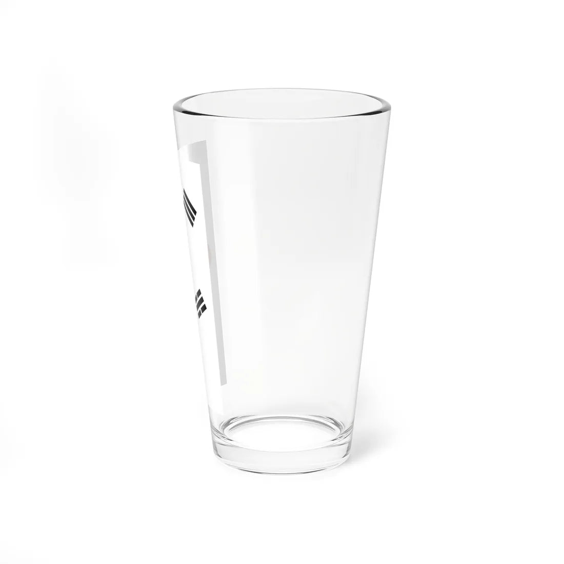 Flag of South Korea vertical (Korea) Pint Glass 16oz - Go Mug Yourself