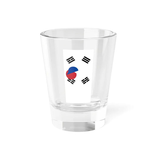 Flag of South Korea vertical (Korea) Shot Glass 1.5oz 1.5oz - Go Mug Yourself