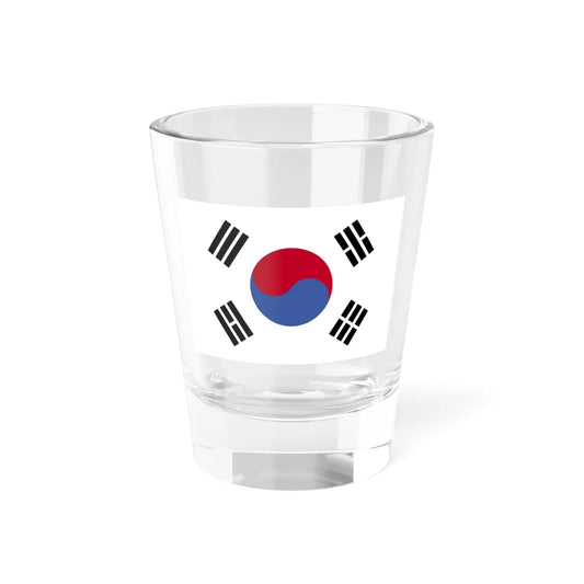 Flag of South Korea WFB 2004 (Korea) Shot Glass 1.5oz 1.5oz - Go Mug Yourself