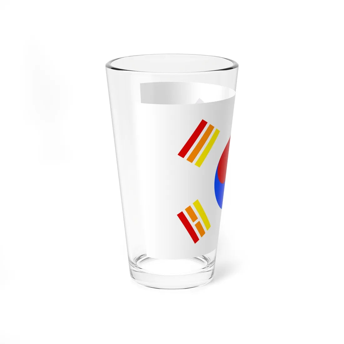 Flag of South Korean LGBT 2 (Korea) Pint Glass 16oz - Go Mug Yourself