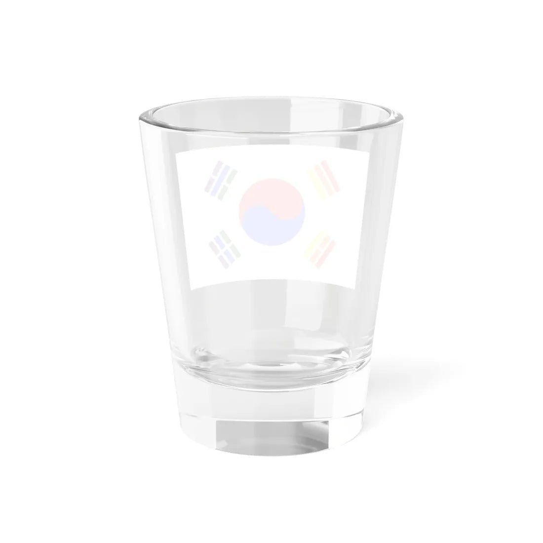 Flag of South Korean LGBT 2 (Korea) Shot Glass 1.5oz - Go Mug Yourself