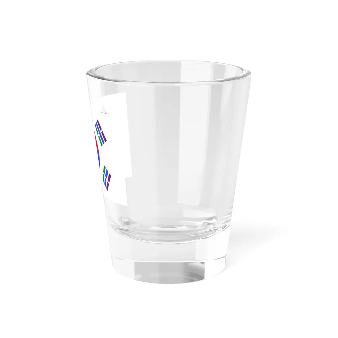 Flag of South Korean LGBT 2 (Korea) Shot Glass 1.5oz - Go Mug Yourself