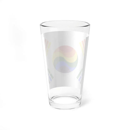 Flag of South Korean LGBT (Korea) Pint Glass 16oz - Go Mug Yourself