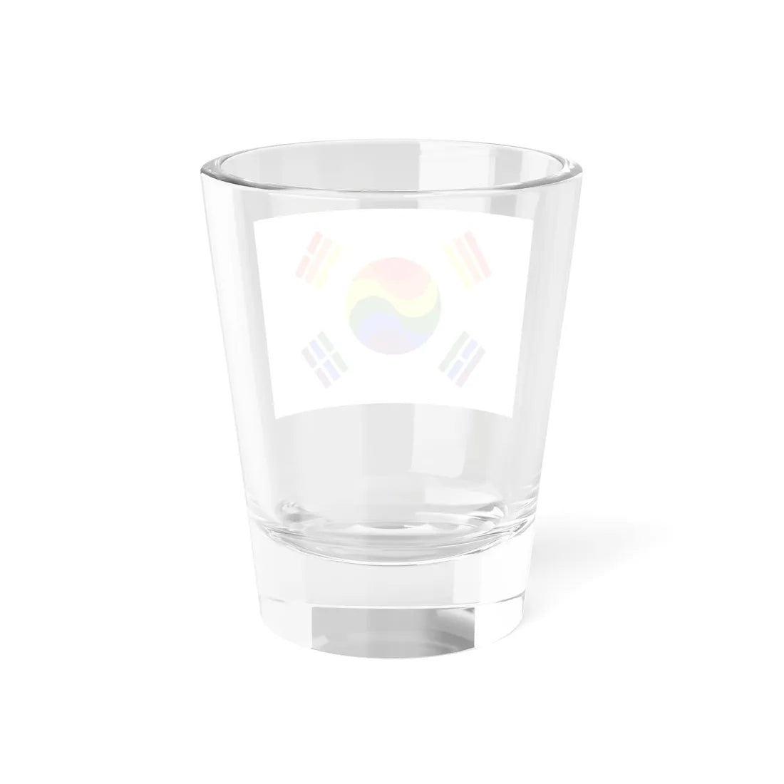 Flag of South Korean LGBT (Korea) Shot Glass 1.5oz - Go Mug Yourself