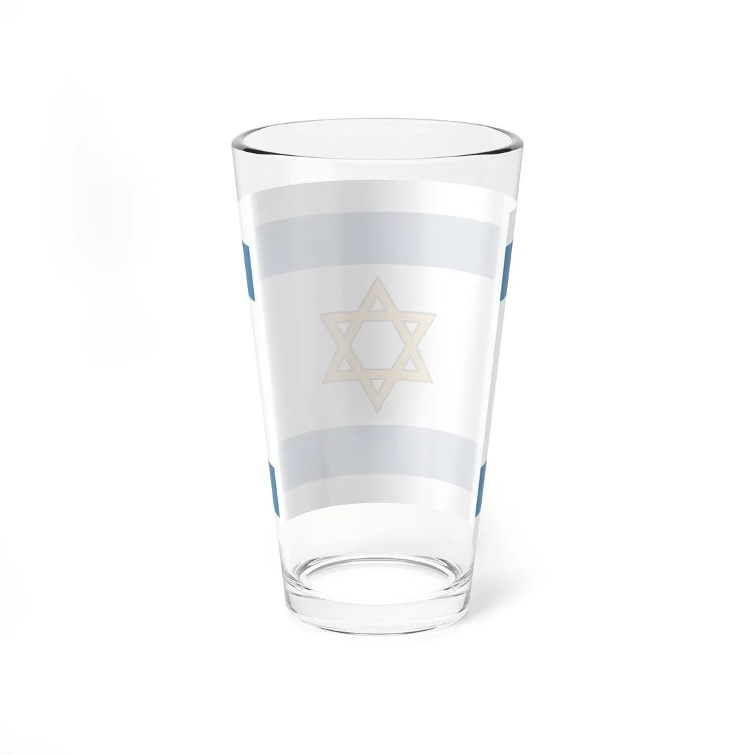 Flag of South Levant Dark Colors 3-2 (Israel) Pint Glass 16oz - Go Mug Yourself