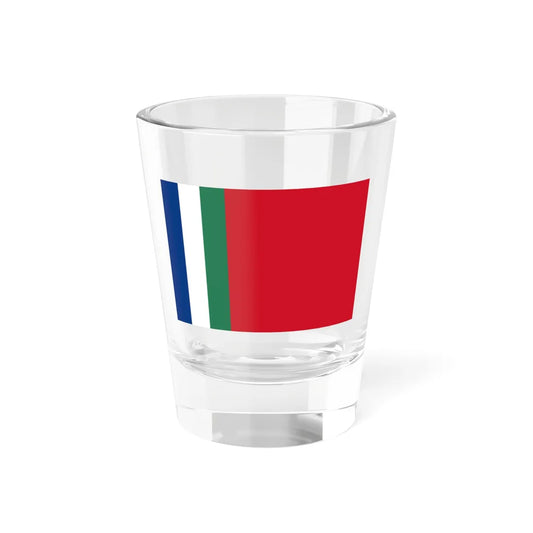 Flag of South Moluccas (Indonesia) Shot Glass 1.5oz 1.5oz - Go Mug Yourself