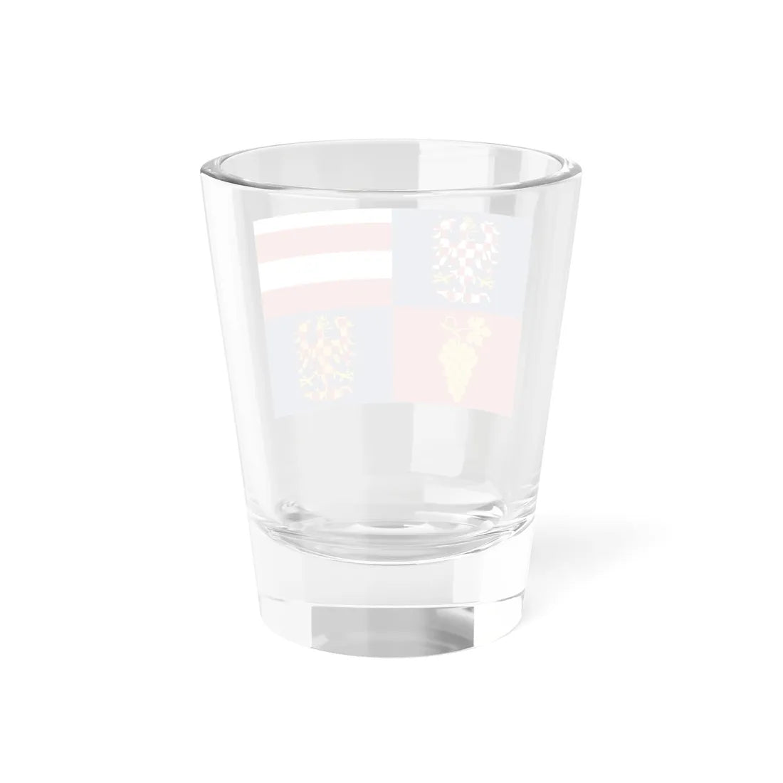 Flag of South Moravian Region (Czech Republic) Shot Glass 1.5oz - Go Mug Yourself