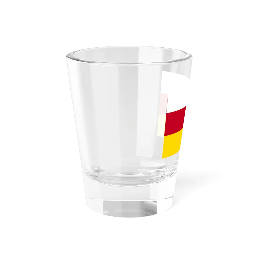 Flag of South Ossetia 3-2 Shot Glass 1.5oz - Go Mug Yourself