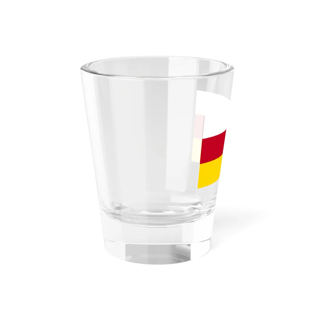 Flag of South Ossetia 3-5 Shot Glass 1.5oz - Go Mug Yourself
