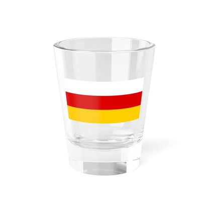 Flag of South Ossetia Shot Glass 1.5oz 1.5oz - Go Mug Yourself