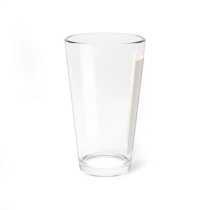 Flag of South Ossetia vertical Pint Glass 16oz - Go Mug Yourself