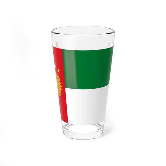 Flag of South Peru (Peru) Pint Glass 16oz 16oz - Go Mug Yourself