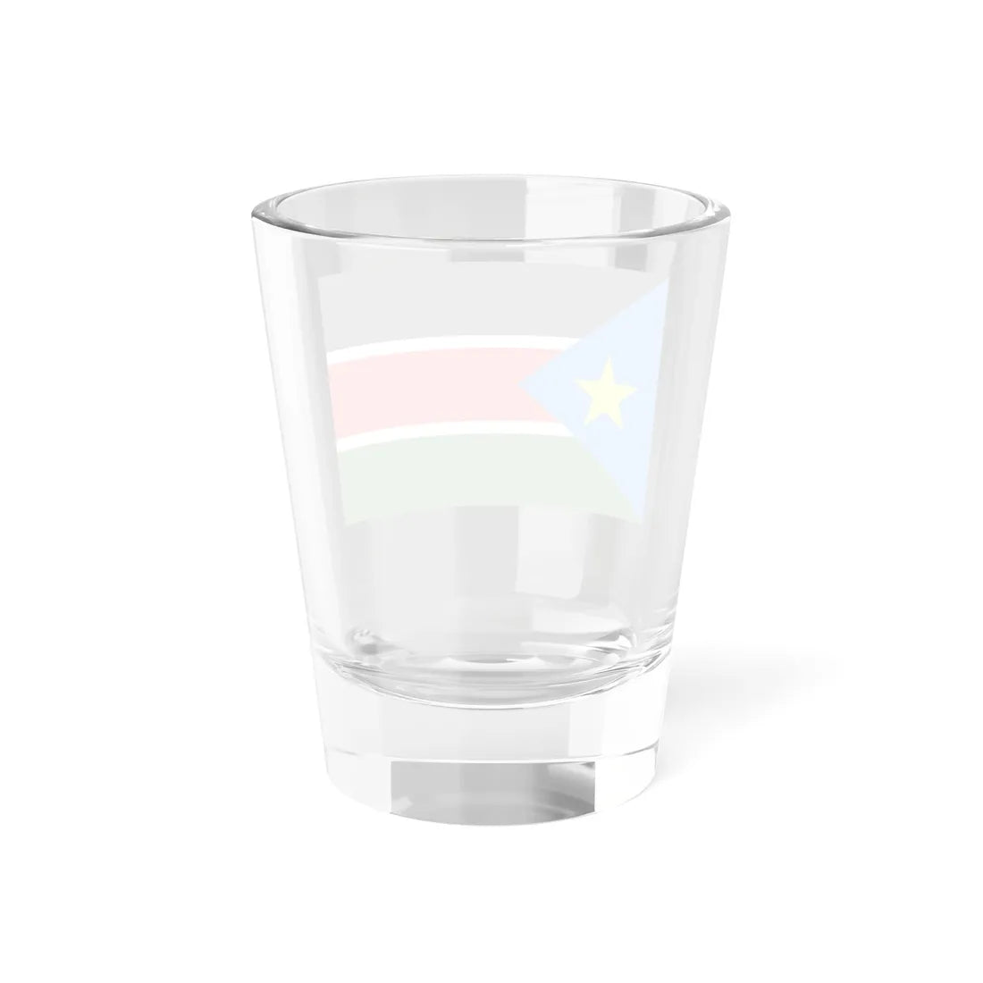 Flag of South Sudan 3-2 (South Sudan) Shot Glass 1.5oz - Go Mug Yourself