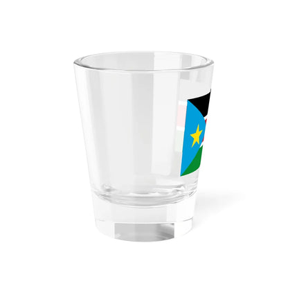 Flag of South Sudan 3-2 (South Sudan) Shot Glass 1.5oz - Go Mug Yourself
