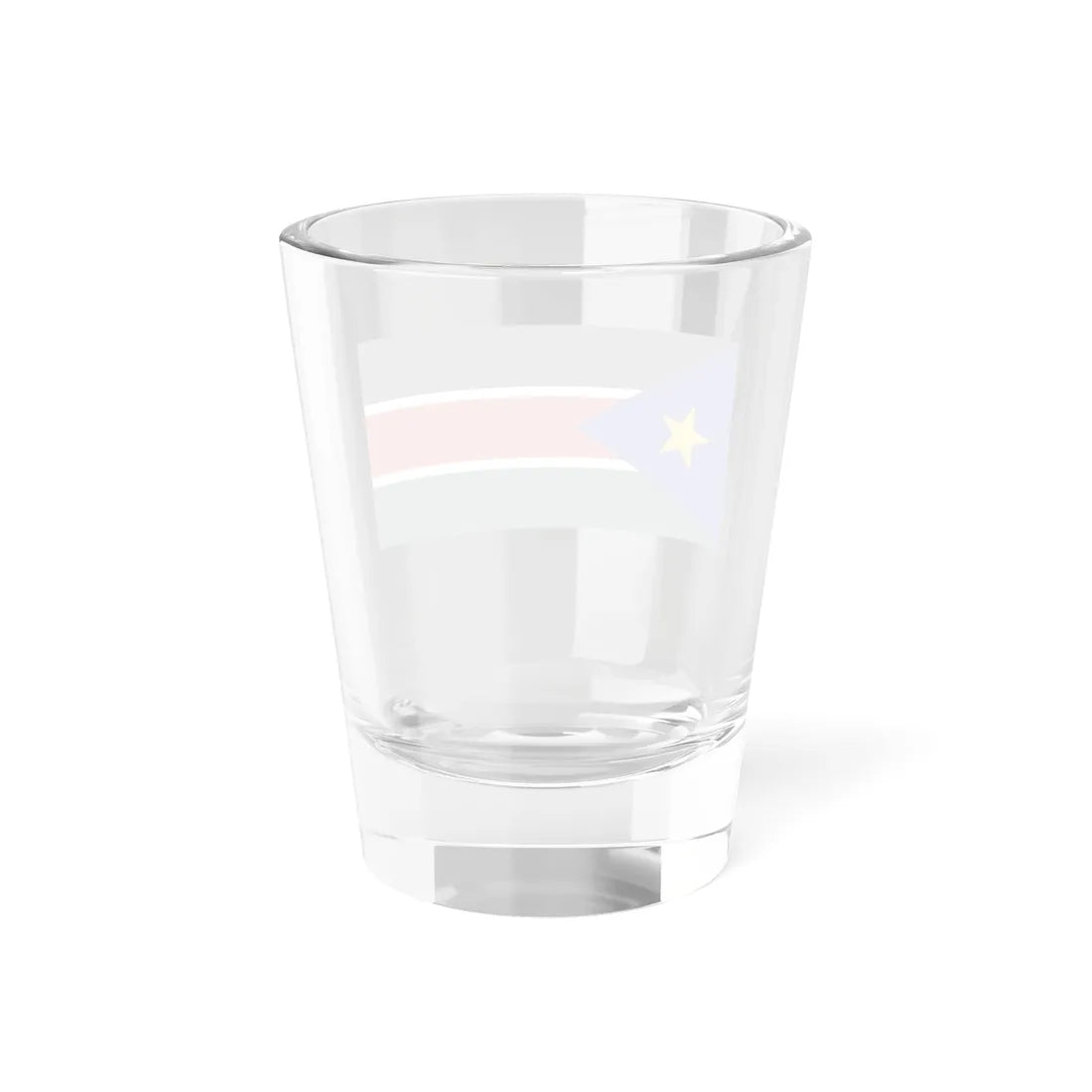 Flag of South Sudan color shades variant (South Sudan) Shot Glass 1.5oz - Go Mug Yourself