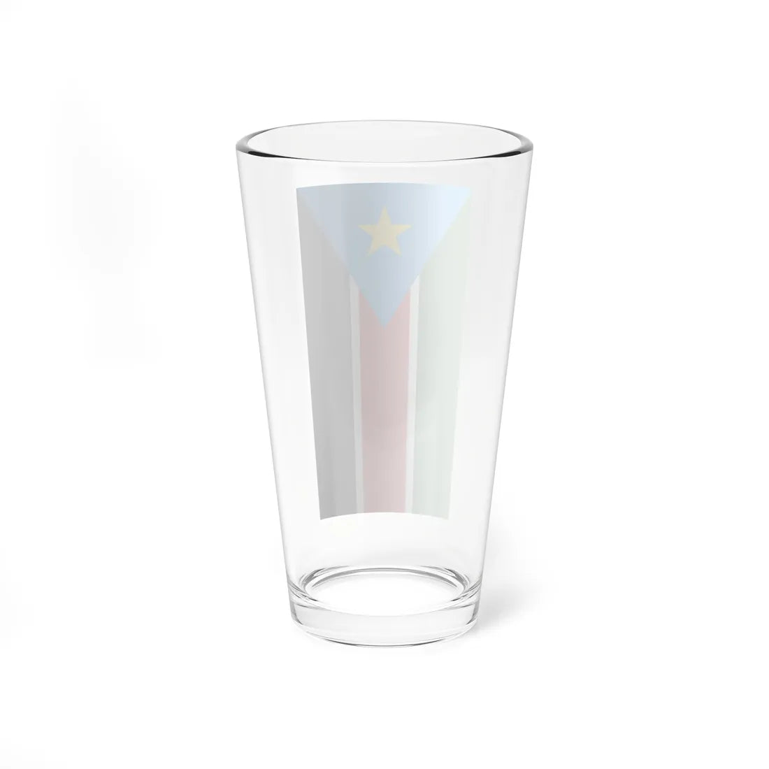 Flag of South Sudan vertical (South Sudan) Pint Glass 16oz - Go Mug Yourself