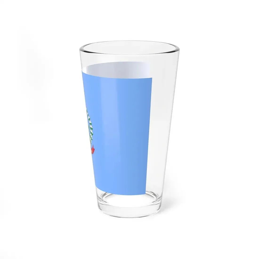 Flag of South Sulawesi Indonesia - Pint Glass 16oz - Go Mug Yourself