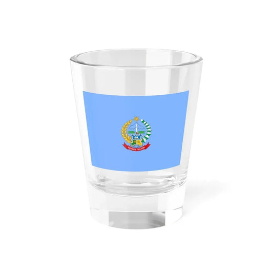 Flag of South Sulawesi Indonesia - Shot Glass 1.5oz 1.5oz - Go Mug Yourself