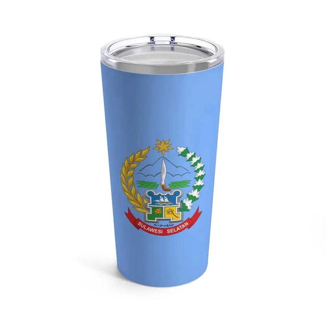 Flag of South Sulawesi Indonesia - Tumbler 20oz 20oz - Go Mug Yourself