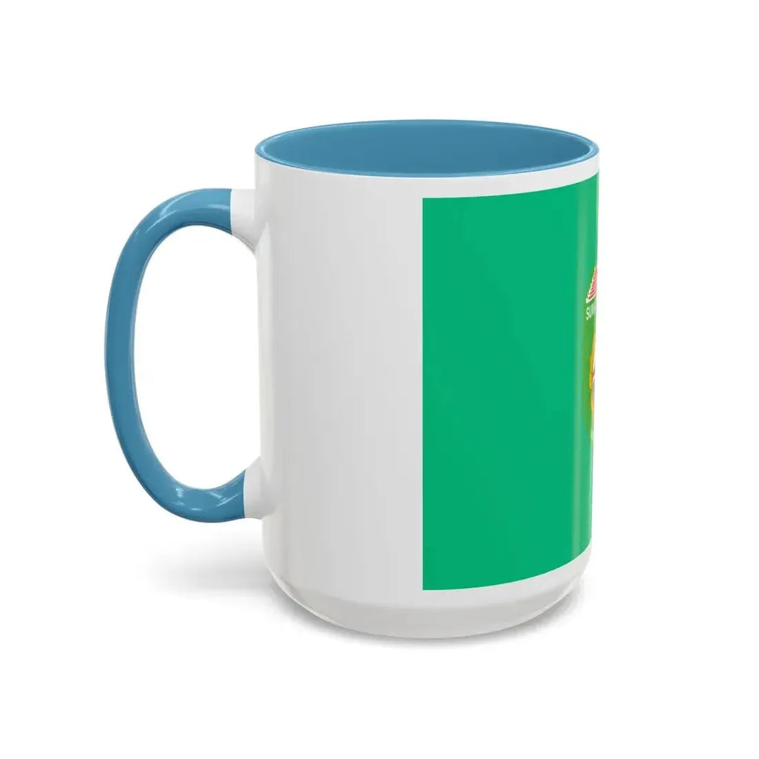 Flag of South Sumatra Indonesia - Accent Coffee Mug - Go Mug Yourself