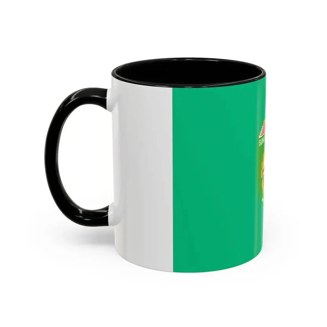 Flag of South Sumatra Indonesia - Accent Coffee Mug - Go Mug Yourself