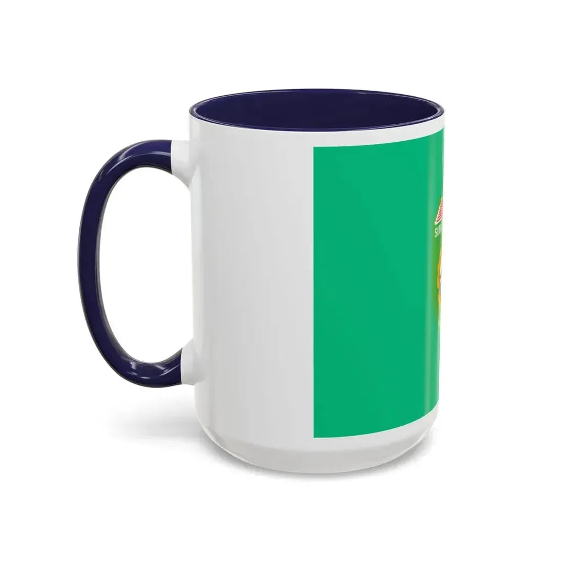 Flag of South Sumatra Indonesia - Accent Coffee Mug - Go Mug Yourself