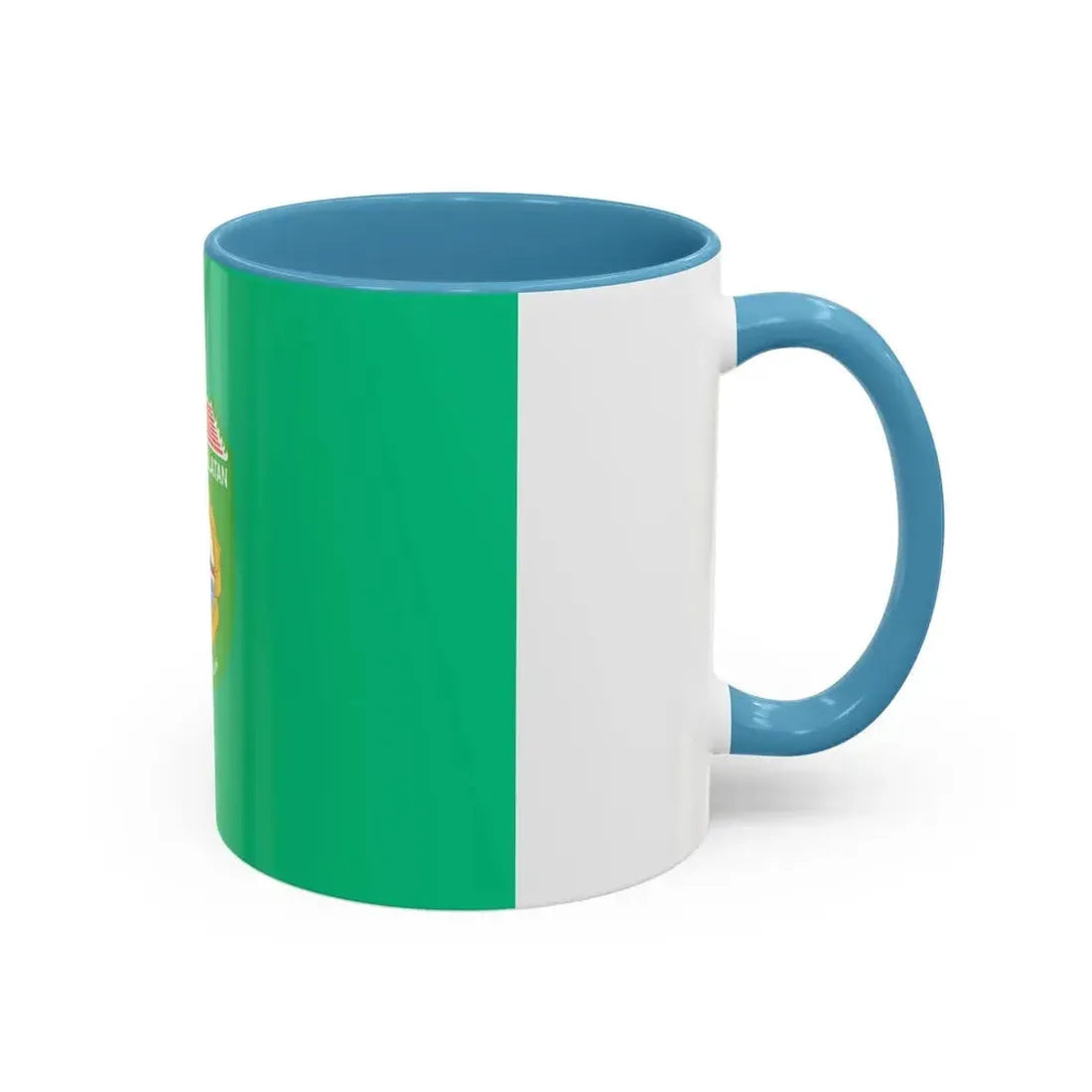 Flag of South Sumatra Indonesia - Accent Coffee Mug - Go Mug Yourself