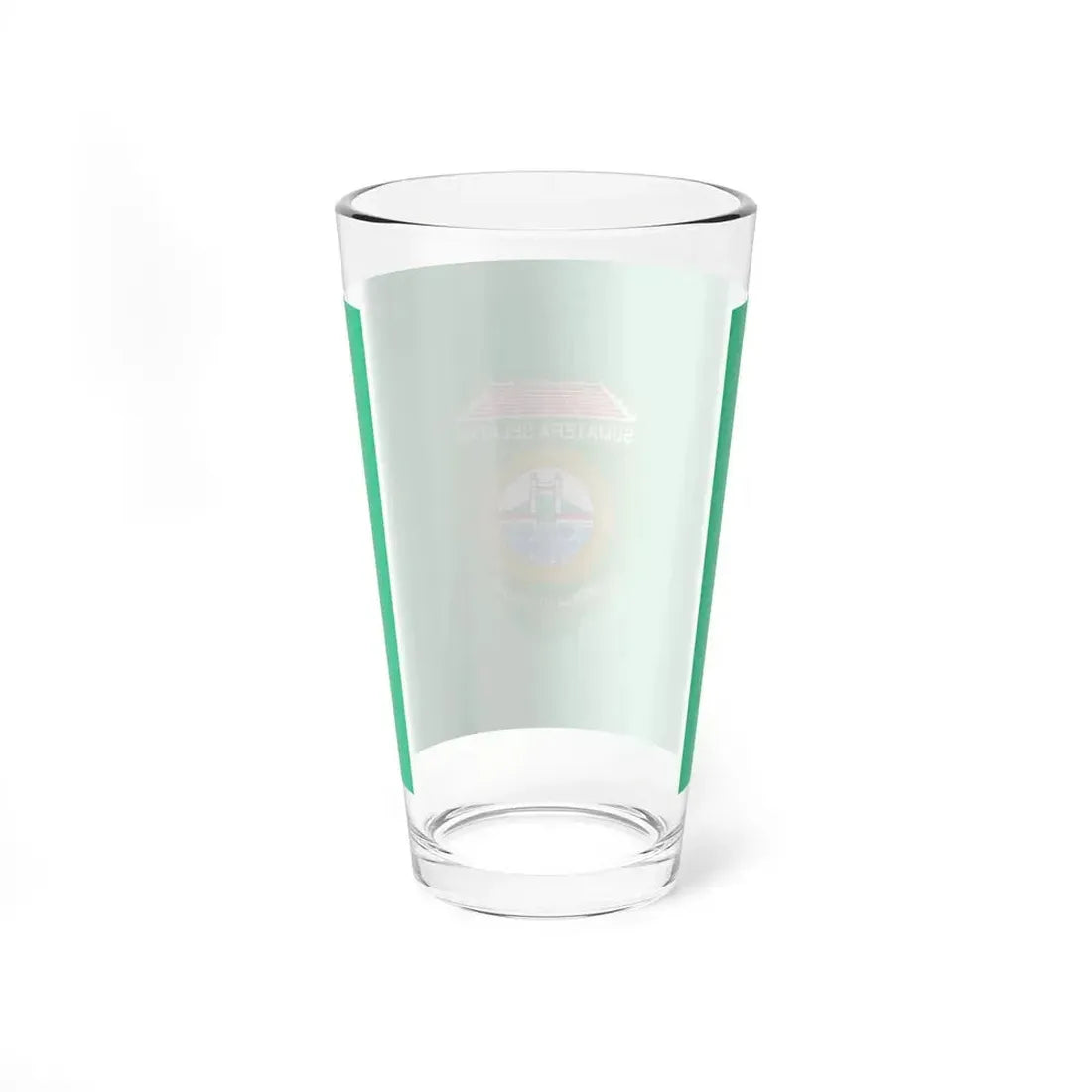 Flag of South Sumatra Indonesia - Pint Glass 16oz - Go Mug Yourself