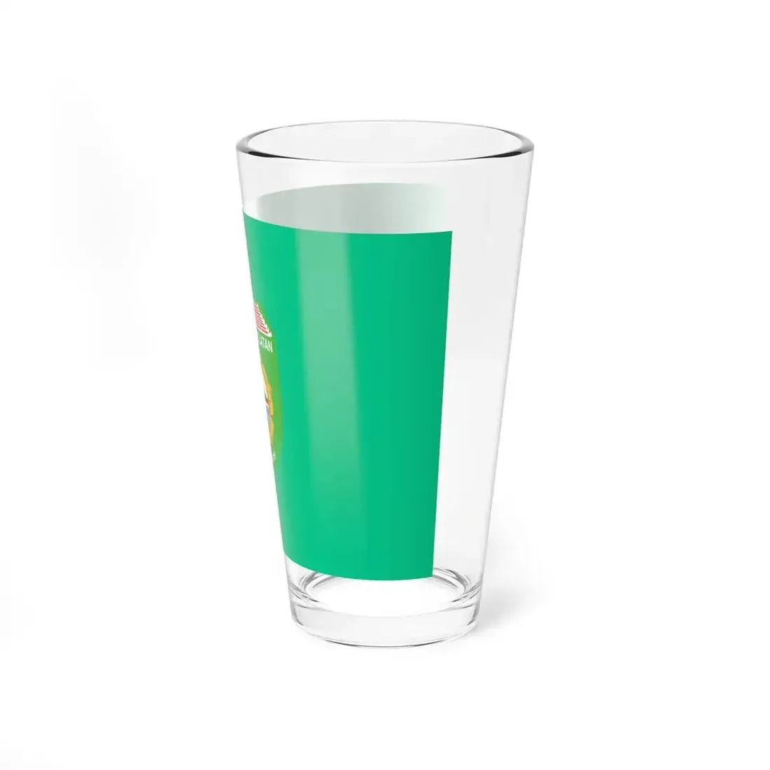 Flag of South Sumatra Indonesia - Pint Glass 16oz - Go Mug Yourself