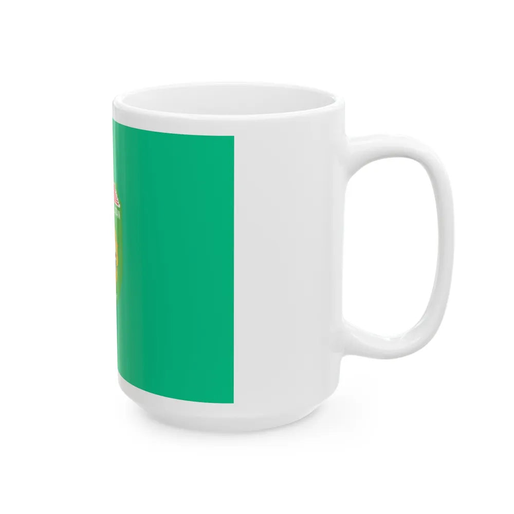 Flag of South Sumatra Indonesia - White Coffee Mug-Go Mug Yourself