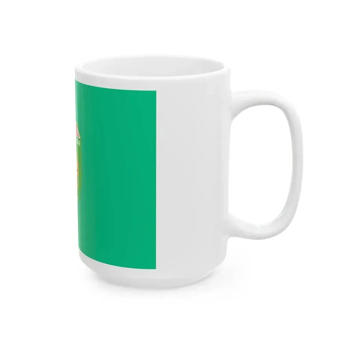 Flag of South Sumatra Indonesia - White Coffee Mug - Go Mug Yourself