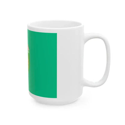 Flag of South Sumatra Indonesia - White Coffee Mug - Go Mug Yourself