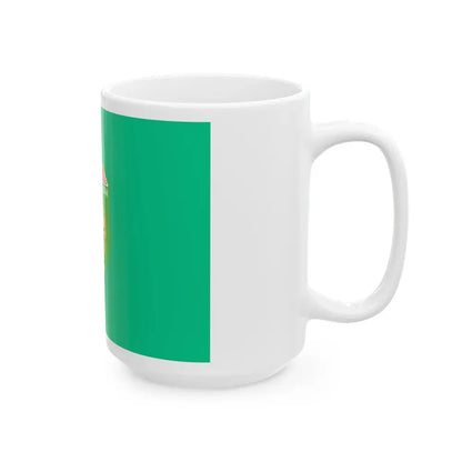 Flag of South Sumatra Indonesia - White Coffee Mug - Go Mug Yourself