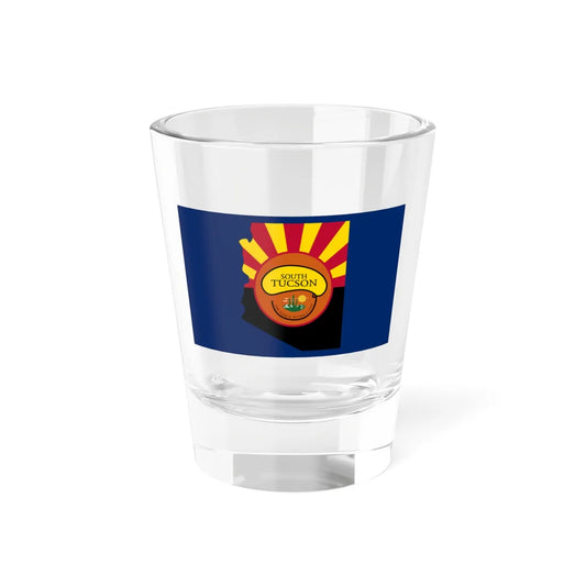 Flag of South Tucson Arizona (United States) Shot Glass 1.5oz 1.5oz - Go Mug Yourself