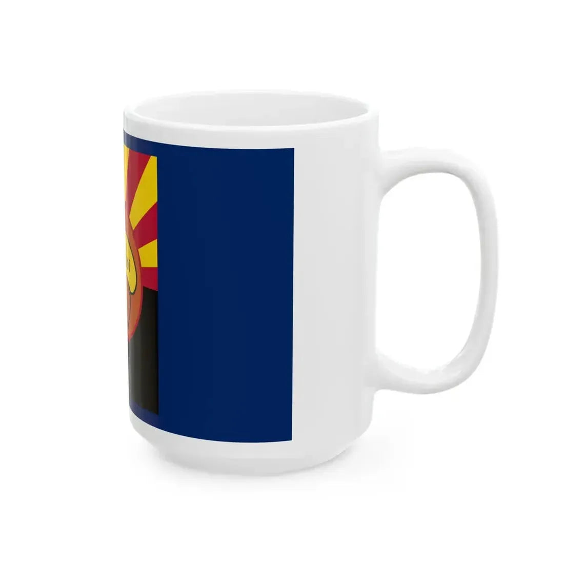 Flag of South Tucson Arizona (United States) White Coffee Mug - Go Mug Yourself