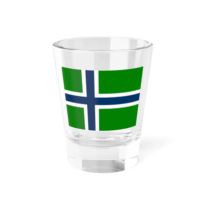 Flag of South Uist (Scotland) Shot Glass 1.5oz 1.5oz - Go Mug Yourself