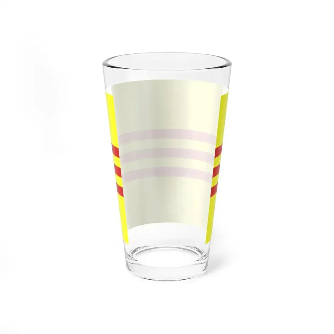 Flag of South Vietnam (Vietnam) Pint Glass 16oz - Go Mug Yourself
