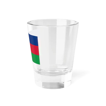 Flag of South West Africa Peoples Organisation (Namibia) Shot Glass 1.5oz - Go Mug Yourself