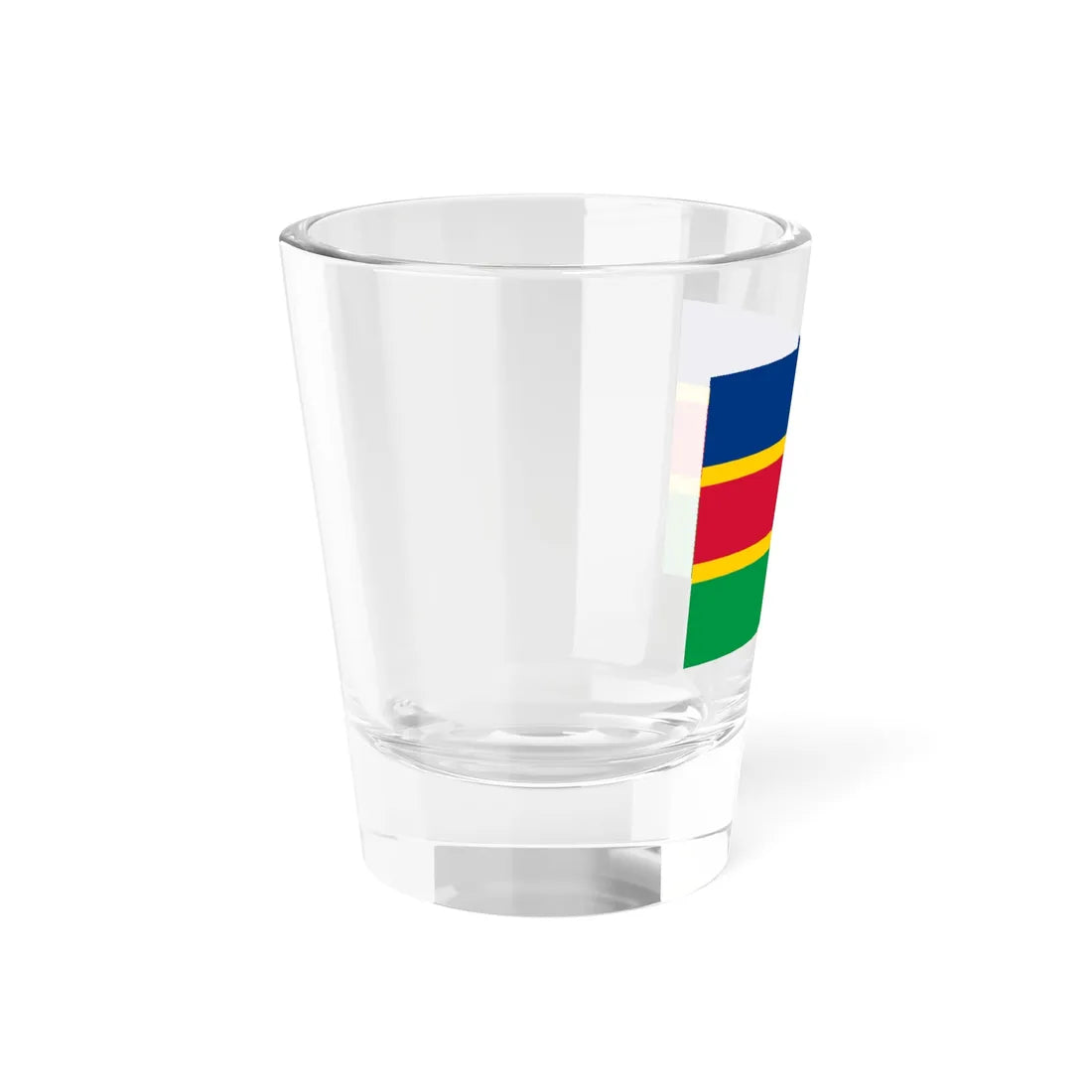 Flag of South West African National Union (Namibia) Shot Glass 1.5oz - Go Mug Yourself