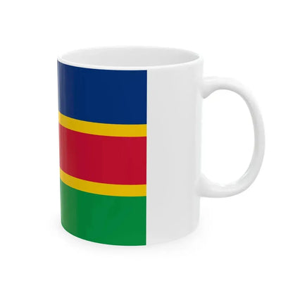Flag of South West African National Union (Namibia) White Coffee Mug - Go Mug Yourself