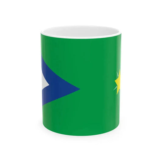 Flag of South West Ethiopia (Ethiopia) White Coffee Mug 11oz - Go Mug Yourself