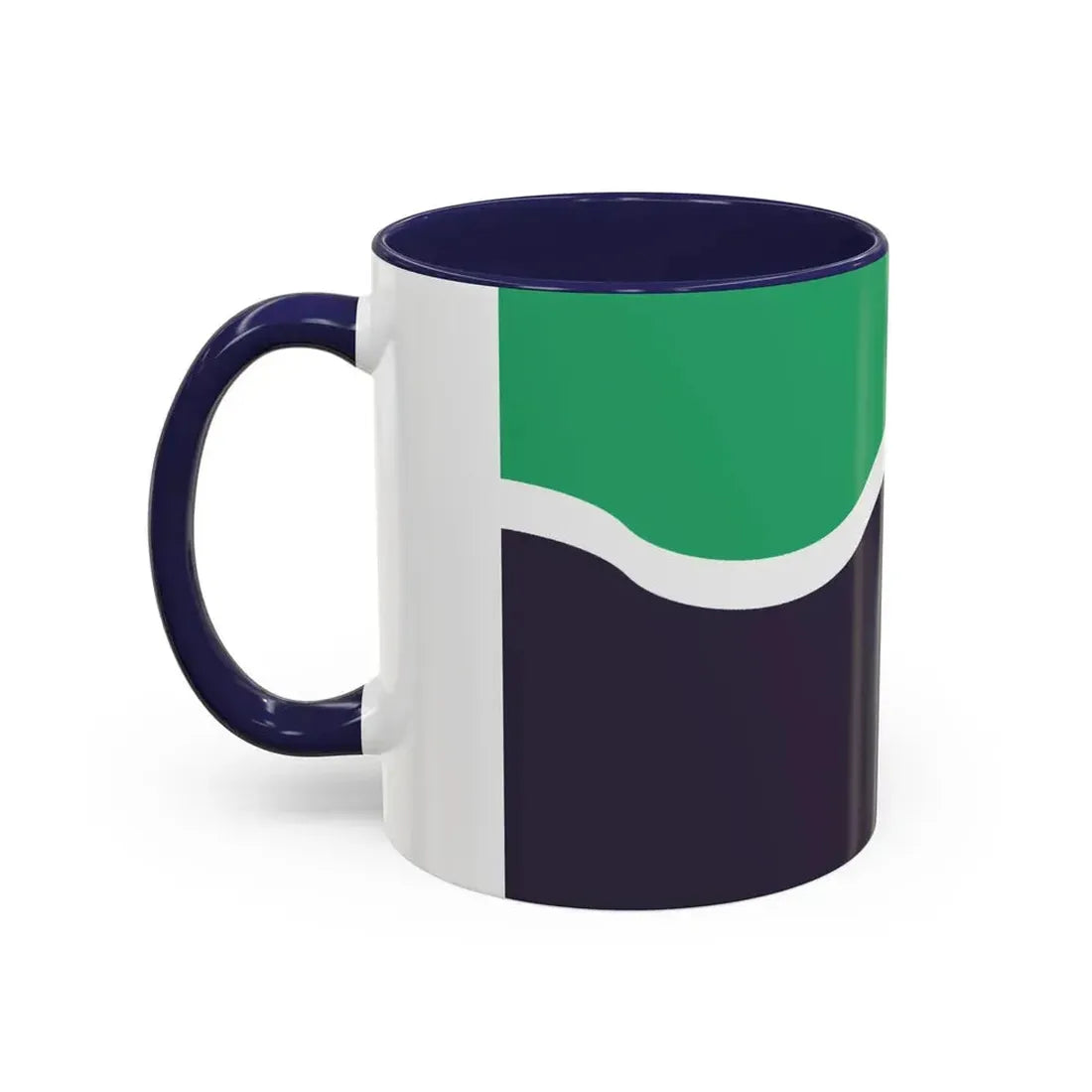 Flag of South Yorkshire UK - Accent Coffee Mug - Go Mug Yourself