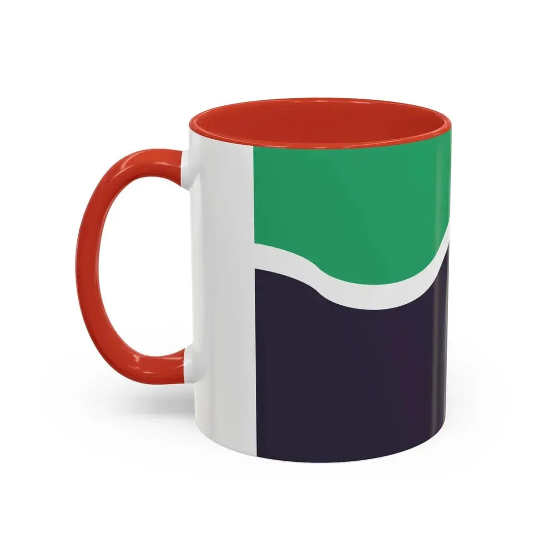 Flag of South Yorkshire UK - Accent Coffee Mug - Go Mug Yourself