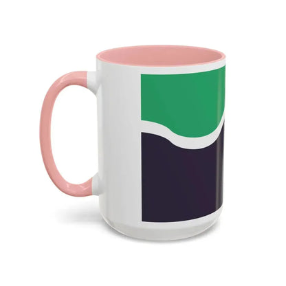 Flag of South Yorkshire UK - Accent Coffee Mug - Go Mug Yourself
