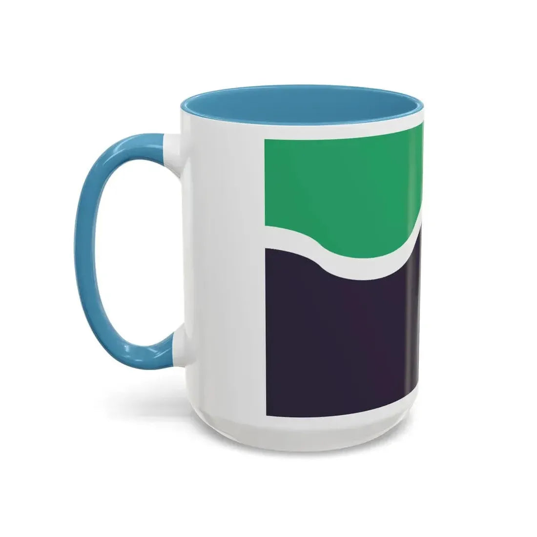 Flag of South Yorkshire UK - Accent Coffee Mug - Go Mug Yourself