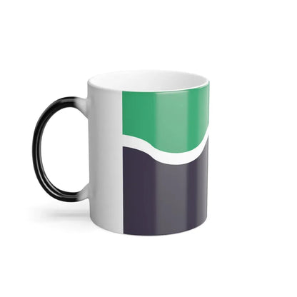 Flag of South Yorkshire UK - Color Changing Coffee Mug - Go Mug Yourself